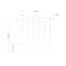 Z-Lite Arden Linear Chandelier, 17-Light, 18 In.W x 42 In.L x 12 In.H, Brushed Nickel/Clear 651P-17L-BN - alternate 5